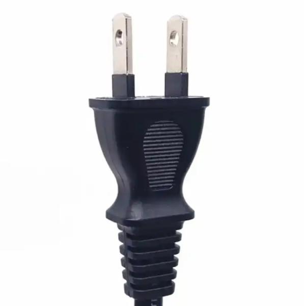 Quality Japan 2 Pin 125V Power Cord Plug Extension 7A For Laptop Power Cable for sale