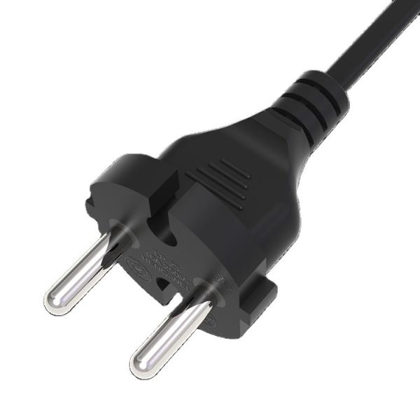 Quality Customizable Color EU Power Cord VDE Standard 2 Pin 16A 250V for sale