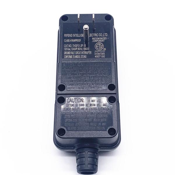 Quality Leakage Protection GFCI Power Plug Safety Non Grounding American Standard 220V for sale