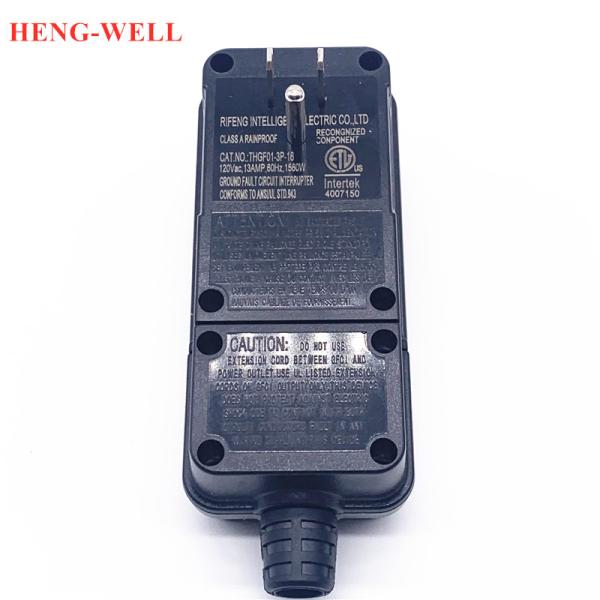 Quality Custom Length GFCI Power Plug Protected For US Electrical Outlet Connection 250V for sale
