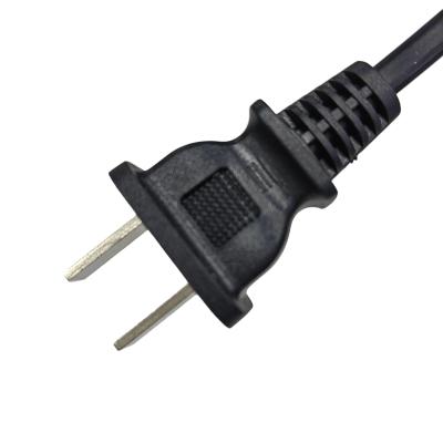 China RoHS AC Chinese Power Cable , 10A 250V PVC Insulation 2 Prong Power Cable for sale