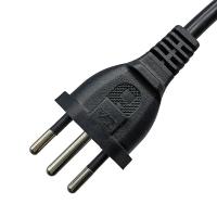 Quality Swiss Power Cord , SEV 1011 3 Pin Power Plug 10A 250V Extension Cable for sale