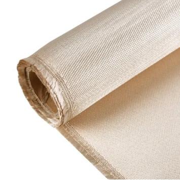 China 96% Silica Content  High Silica Fabric With Excellent Break Strength And Improved Abrasion Resistance for sale