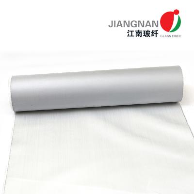 China 0.4mm PU Coated Fiberglass Fabric For Fire Curtain And Smoke Curtains for sale