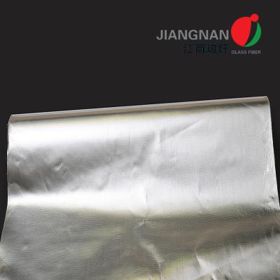China Lightweight Aluminized Fiberglass Fabric Cloth AL7628 Good Chemical Resistance for sale