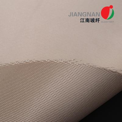 China Alta tela de la fibra de vidrio de la silicona, 1250g/m2 peso, grueso de 1.5m m - uso industrial de la tela da alta temperatura en venta