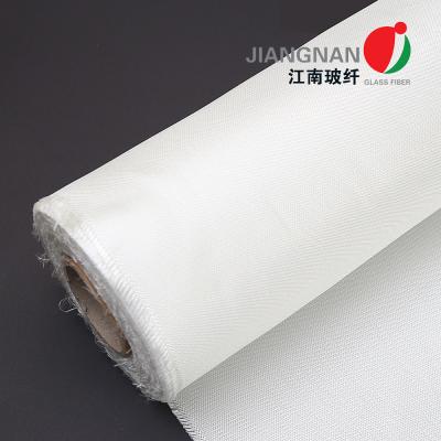 China 0.43mm Woven Fiberglass Fabric Cloth Flammability in Cartons Fiberglass Woven Cloth Te koop