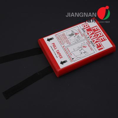 China Emergency Fire Blanket BSI & LPCB BS EN 1869 2019 Certified Fiberglass Fire Protection White Soft Bag/Hard Box for sale
