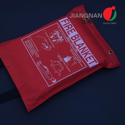 China Anti Fire Blanket Fiberglass Fire Blanket For Emergency Preparedness for sale