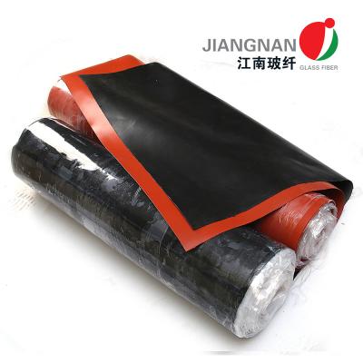 China Coated Silicone Fiberglass Fabric For Welding Blanket Heat Resistant And Heavy-Duty for sale