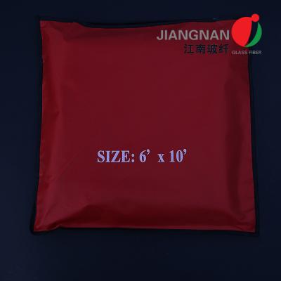 Chine Rouleau de couverture de soudage en fibre de verre noire - Performance durable à vendre