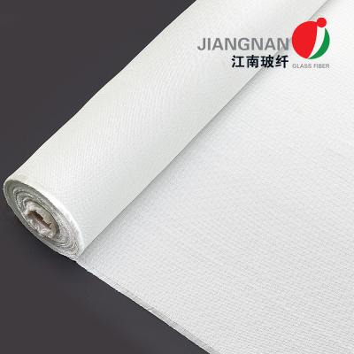 China el llano del doble FW600 de 0.6m m teje la tela resistente da alta temperatura resistente al fuego de la fibra de vidrio en venta