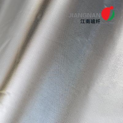 China Fire Resistant Aluminum Foil Laminated Fiberglass Fabric 0.2mm Thickness for sale