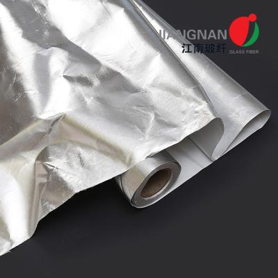 China Heat Protection Aluminum Foil Laminated Fiberglass Fabric For Piping Outside for sale