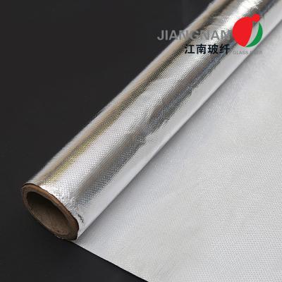 China Fireproof Aluminum Foil Laminated Fiberglass Fabric Thermal Insulation for sale