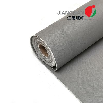 China Heavy Weight 0.8mm Heat Resistance Pu Coated Fiberglass Fabric Used For Air Distribution Ducts for sale