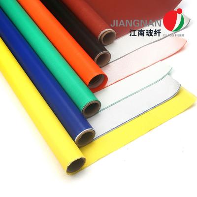 China el silicón de la fibra de vidrio de la armadura de tela cruzada de la anchura de los 2m cubrió la tela Fireblanket de la fibra de vidrio en venta
