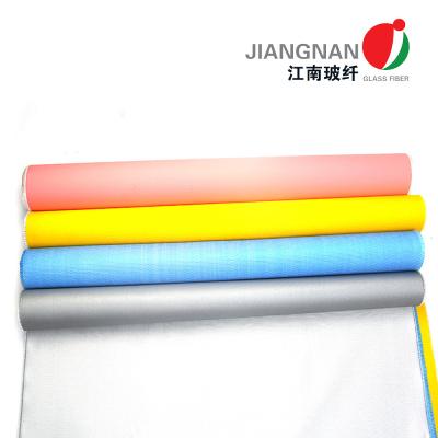China 1/3 silicón de la tela cruzada cubrió la tela de la fibra de vidrio ignifuga un material de aislamiento más fresco en venta