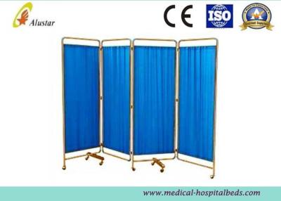 China 2000*1800 Stainless Steel Hospital Privacy Screens Mobile Folding Hospital Ward Screen (ALS-WS05) for sale
