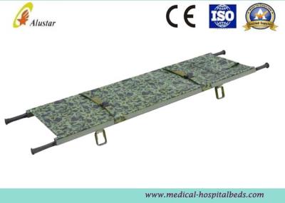 China Military Canvas Stretcher Emergency Folding Stretcher Waterproof Rescue Stretcher ALS-SA105 for sale