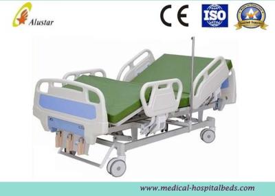 China ABS E Type Foldable Medical Hospital Beds 3 Crank Adjustable Hand Control (ALS-M323) for sale
