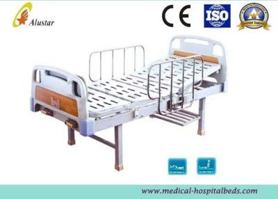 China Stainless Steel Handrail Adjustable 2 Crank Ward Bed Medical Hospital Beds (ALS-M230) for sale