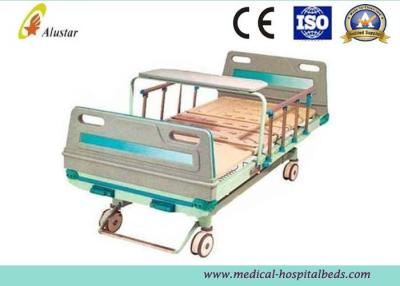 China Adjustable 2 Crank Patient Bed Medical Hospital Beds With Bumper (ALS-M229) for sale