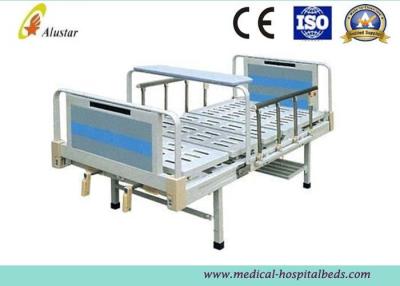 China Medical Hospital Beds Double Shark Barckrest Adjustable With Turning Table (ALS-M228) for sale