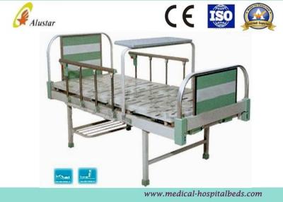 China 2 Crank Medical Hospital Beds Aluminum Alloy Frame Headboard With Shoes Holder (ALS-M222) for sale