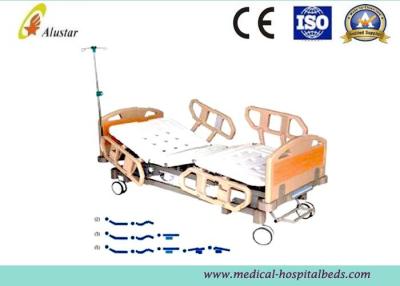 China Multifunction ABS Bed Board Electric ICU Hospital Adjustable Beds With Nurse Lock (ALS-E514) for sale