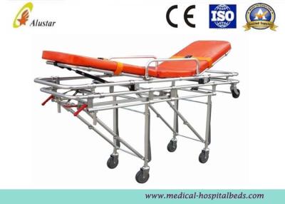 China Waterproof Foldable Automatic Loading Stretcher Aluminum Alloy Emergency Stretcher (ALS-S005) for sale