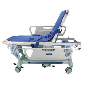 China Aluminum Alloy Stretcher Trolley With Oxygen Tank Holder For Medical Use for sale