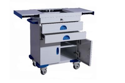 China ABS Medicine Trolley For Hospital Emergency Treatment Clinical Trolley (ALS-ET111) for sale