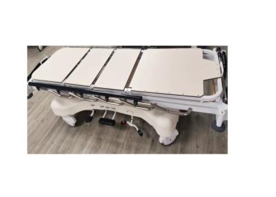 China Height Adjustable Radiolucent Stretcher Trolley Convenient Handle For Versatility for sale