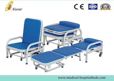 China Multi-Fonction Steel Accompany Hospital Furniture Chairs Medical Foldway Chair (ALS-C04) for sale