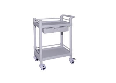 China Plastic-Steel Medical Trolley Hospital Cart Abs Body Emergency Nursing Trolley (101K) for sale