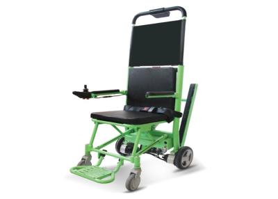 China Leichte Notfaltstreckvorrichtungs-Treppen-Steigfähigkeits-Rollstühle zu verkaufen