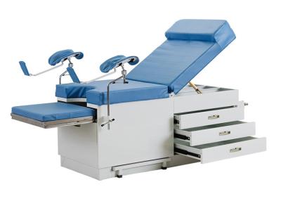 China Adjustable Hospital Exam Table Patient Examination Medical Bed With Cabinet for sale