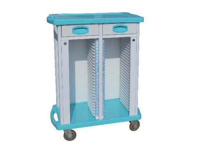 China ABS Medical Record Holder Trolley Record Cart Hospital Trolley With 40 Shelves (ALS-MT111) for sale