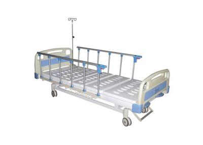 China Double Crank Medical Hospital Furniture Nursing Bed With Control Wheels (ALS-M203) for sale