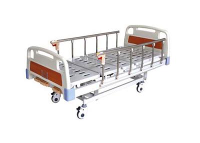 China Camas de hospital médicas manuais do corrimão do ABS com três funções (ALS-M301) à venda