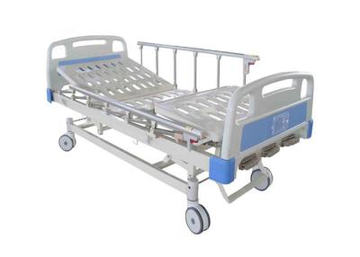 中国 Foldway のアルミニウム ガードレールの医学の手動不安定なベッドの病院の家具（ALS-M309） 販売のため