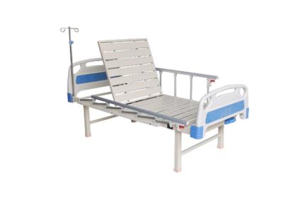 China Manual Adjustable 1 Cranks 200kgs Semi Fowler Hospital Bed One Functions for sale