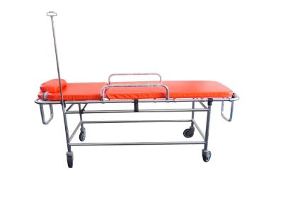 China Medical Equipment MRI Movable Non Magnetic Ambulance Stretcher Trolley for sale