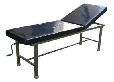 China Steel Examination Couch Ordinary Exam Table Message Bed With Adjustable Backrest (ALS-EX105a) for sale