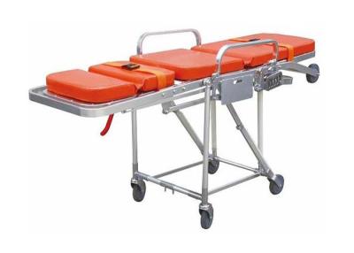 China Anti-Corrosion Adjusted Foldchair Stretcher Trolley Medical Ambulance Trolley Stretcher ALS-S011 for sale