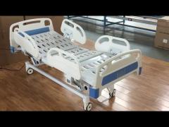 Steel Frame Nursing Hospital Electric Beds With Handrails