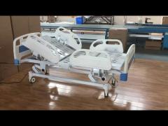 Aluminum Guardrail Manual 2 Crank Bed For Hospital