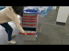 ABS Anesthesia Medical Crash Cart With Multi-Bin Container