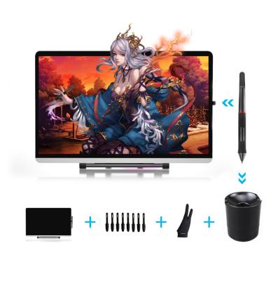 China Hot New Product 21.5 Inch 4K Graphic Design Monitor Drawing Tablet Interactive Computer Graphics Tablet With 21.5